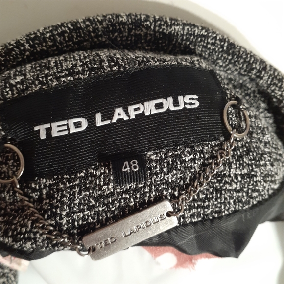 Vintage Ted Lapidus lined woman blazer 48 - Picture 3 of 4